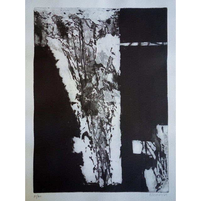 Daphne BITCHATCH (1958) Fragments Original engraving Signed in pencil Limited edition of 60 copies (the number...