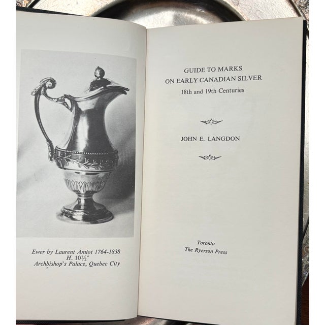 Vintage 1968 "Guide to Marks on Early Canadian Silver" Book For Sale - Image 9 of 10