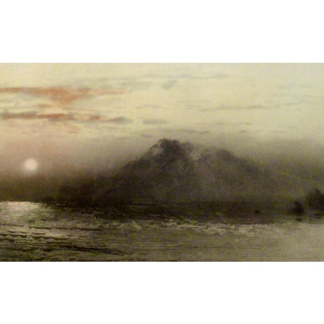 Impressionist Kaiko Moti Sunrise 1978 Original Print For Sale - Image 3 of 6