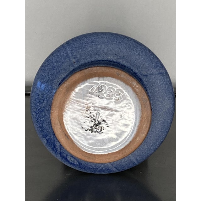 Florale Vase in Ceramic from Strehla Keramik, 1960s For Sale - Image 6 of 7