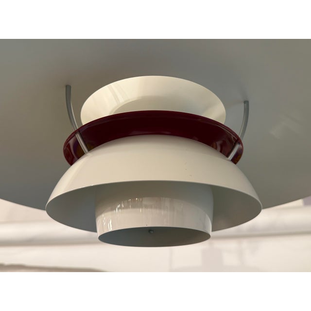 Poul Henningsen for Louis Poulsen Ph 5 Light Pendant For Sale In San Francisco - Image 6 of 12