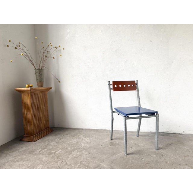 Preserved in its original condition: sound galvanization, glossy lacquer on the seat and backrest. This piece is...