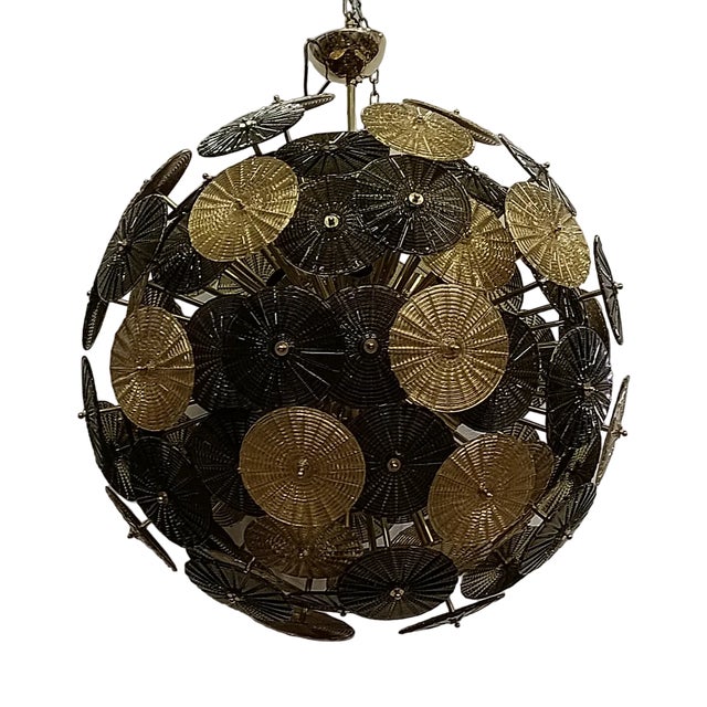 Mid-Century Murano Glass Sputnik Chandelier, 2000 For Sale