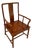 Chinese Hardwood Armchair, 1920s For Sale