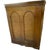 Mid 19th century antique sacristy cabinet with sliding shelves and dovetailed drawers. Pine wood construction painted with...