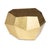 Three Rocks Medium Coffee Table in Gold Leaf from Insidherland For Sale - Image 4 of 4