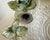 Vintage Italian Laveno Majolica Signed Bowl With Trompe L’Oeil Morning Glories For Sale In Los Angeles - Image 6 of 14