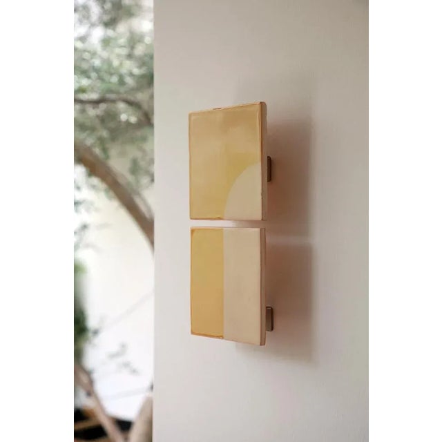 Contemporary Tiles Door J Wall Light by Violaine d'Harcourt For Sale - Image 3 of 6