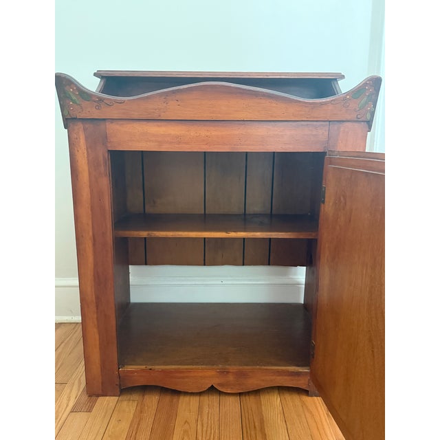 Primitive Pine Dry Sink Cabinet, Circa Mid 1900s For Sale - Image 11 of 16