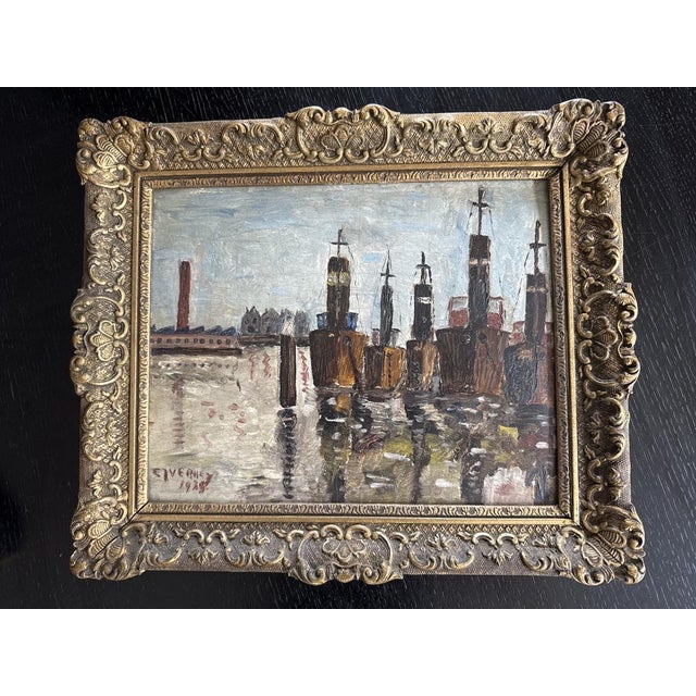 C J Verney, 1935, Oil on Masonite For Sale - Image 12 of 14