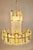 15th Century & Earlier Chandelier in Gilded Brass and Glass Garlands For Sale - Image 5 of 8