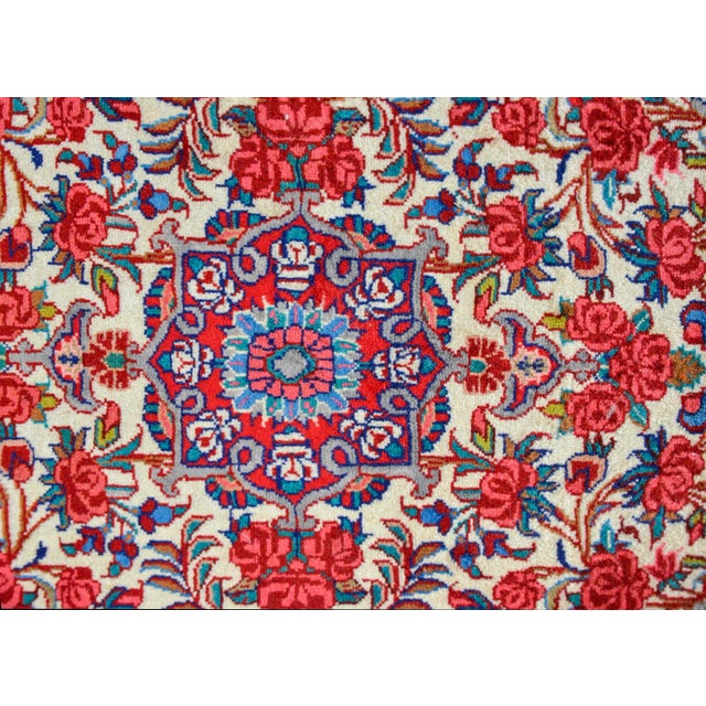 Vintage Persian Bidjar Rug For Sale In Chicago - Image 6 of 10