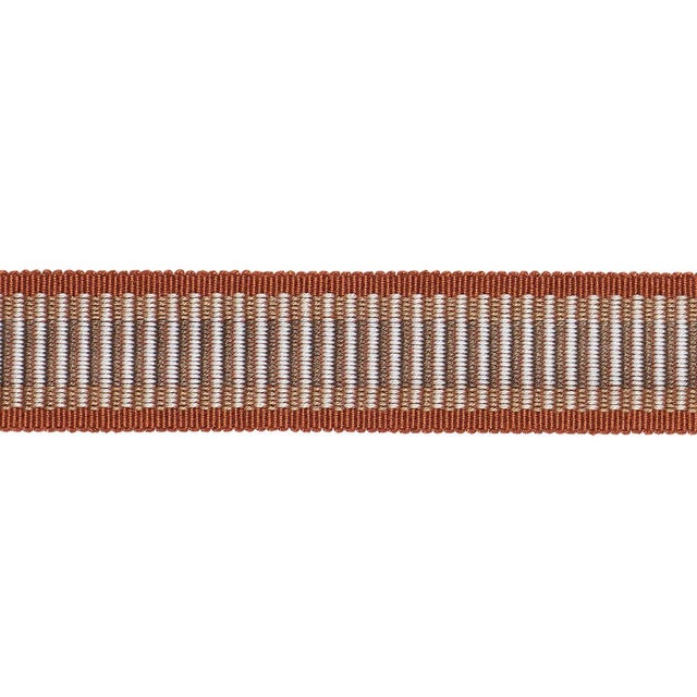 Schumacher Schumacher Litchfield Braid Trim In Red For Sale - Image 4 of 4