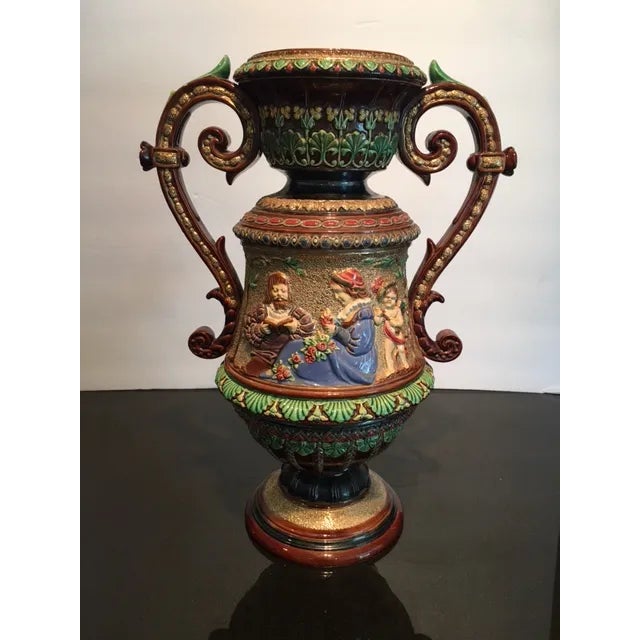 This piece will take you back a few centuries. It is quite ornate and the gold accents and background is dazzling. 2...