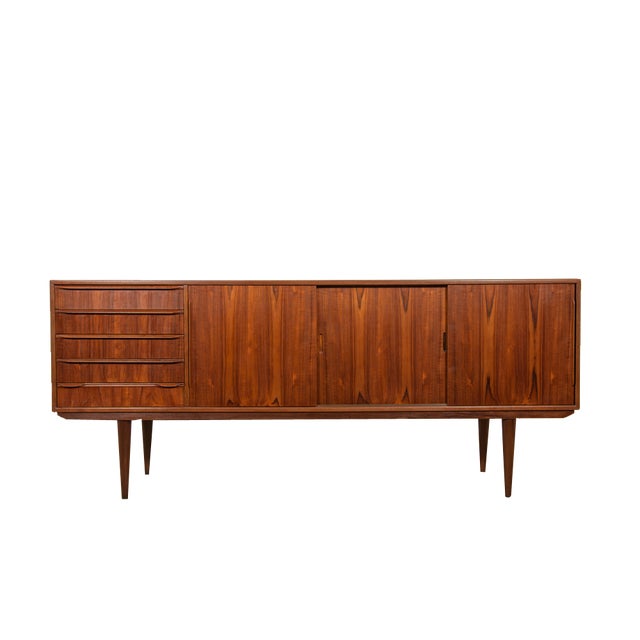 Mid-Century Danish Teak Sideboard, 1960s For Sale