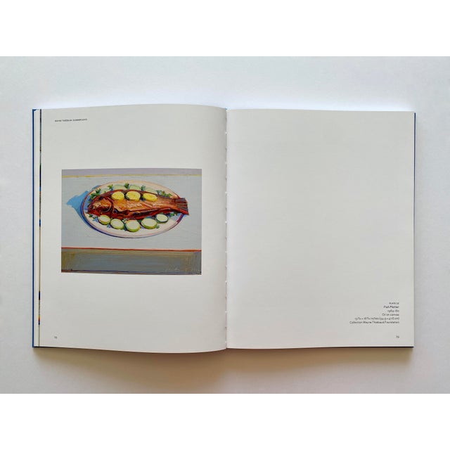 Textile " Wayne Thiebaud : Summer Days " First Edition Lithograph Print Hardcover Pop Art Exhibition Book For Sale - Image 7 of 18
