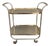 Vintage Aluminum Bar Cart from C.P. Torino, 1970s For Sale