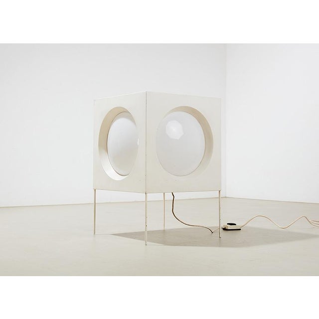 Cube Floor Lamp by Carl Moor for Bag Turgi, 1960s For Sale - Image 5 of 10