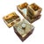 Natural Agate Bath Set / Organic Decor / Ships Next Day From New York For Sale