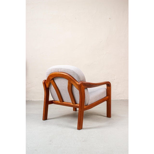 Komfort Vintage Danish Teak Easy Chair from Komfort, 1980s For Sale - Image 4 of 18