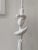 Expressionism Plaster Tete De Femme Table Lamp After Giacometti For Sale - Image 3 of 6