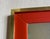 Carvers' Guild Vintage Carvers' Guild Custom Mirror, Brass and Acrylic, 1973 For Sale - Image 4 of 4