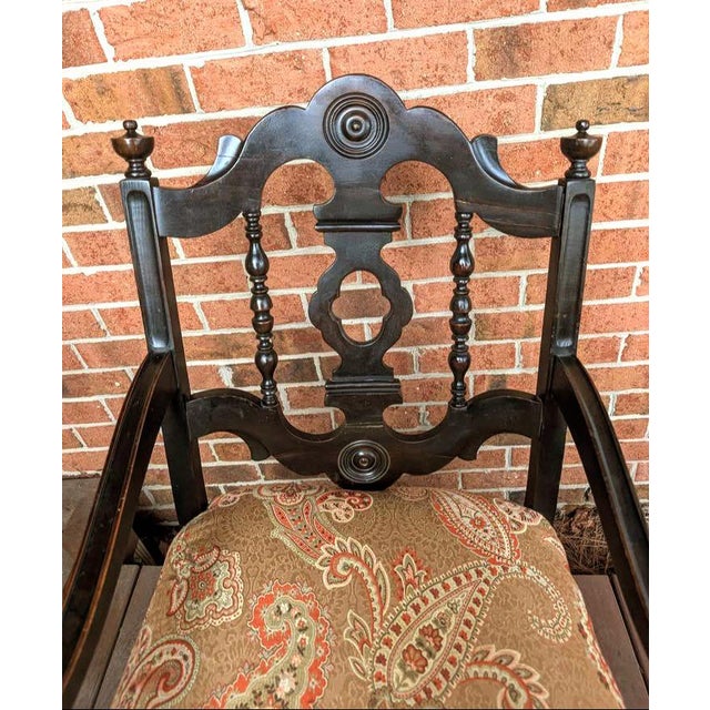 1940s Exquisite Chippendale-Style Armchair For Sale In Raleigh - Image 6 of 6