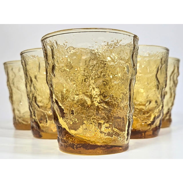 Sunny Lemonade Ice Lowballs- Set of Six For Sale - Image 11 of 11