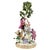 Large Round Porcelain Group with Three Couples at Tree attributed to M.V. Acier for Meissen, 1940 For Sale - Image 13 of 13