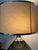 Vintage Italian Smoked Glass and Chrome Table Lamp, 1980s For Sale - Image 14 of 18