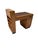 Art Deco Modernist Desk with Asymmetric Open Bookcase, 1920s For Sale - Image 12 of 12