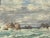 Early 20th Century Antique Oil Painting Depicting the San Francisco Cliff House For Sale - Image 5 of 8