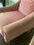 Pair of Vintage Bassett Soft Pink Velvet Club Chairs For Sale - Image 12 of 15