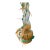 Twisted Spiral Botero Wine Bottle and Wine Chiller For Sale