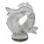 Lalique Crystal Double Fish Sculpture For Sale