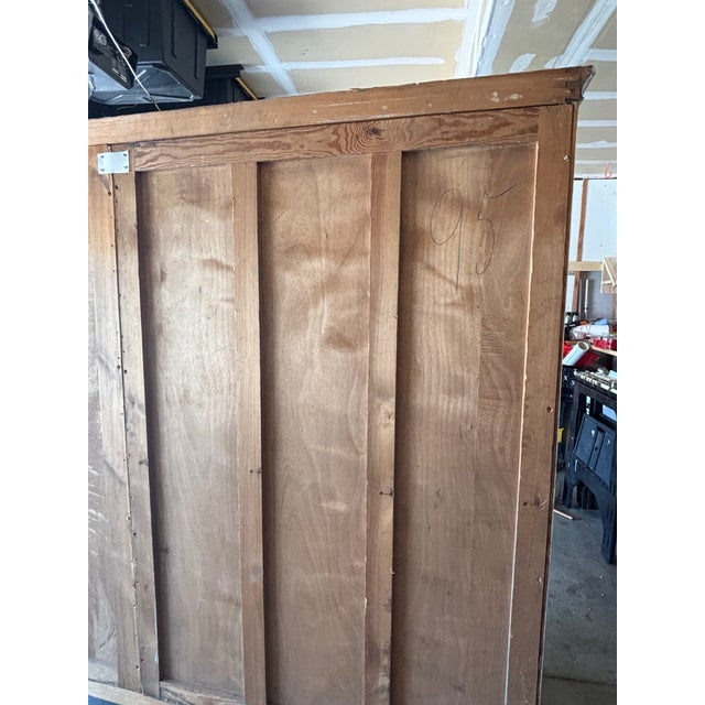 Antique European Glass-Front Armoire (Over 100 Years Old) For Sale In Denver - Image 6 of 14