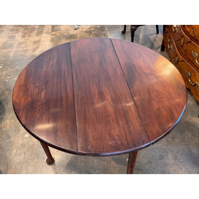 Early 19th Century George III Mahogany Drop-Leaf Table For Sale - Image 12 of 12