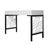Swirl Writing Desk - White For Sale In West Palm - Image 6 of 9