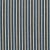 Sample - Schumacher Antique Ticking Stripe Fabric in Denim For Sale