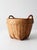 Farmhouse Vintage French Country Style Woven Basket For Sale - Image 3 of 14
