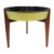 Danish Teak Catch-All/Planter With Enamel Bowl For Sale