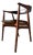 Model 213 Armchair in Teak and Leather by Thomas Harlev For Sale