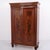 Brown Large Antique Hand-Polished Walnut Cabinet with Carved Details, 1880s For Sale - Image 8 of 13