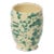 Sharland England Splatter Bambino Vase, Yellow & Verde For Sale