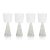 Viterbo Wine White Wine Glasses - Smoke, Set of 4 For Sale - Image 4 of 4