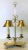 Antique Italian Brass Student Oil Lamp Converted to Electric With Adjustable Height Shades For Sale - Image 13 of 13