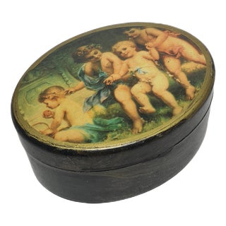 Japanese Lacquerware Box, 1950s For Sale