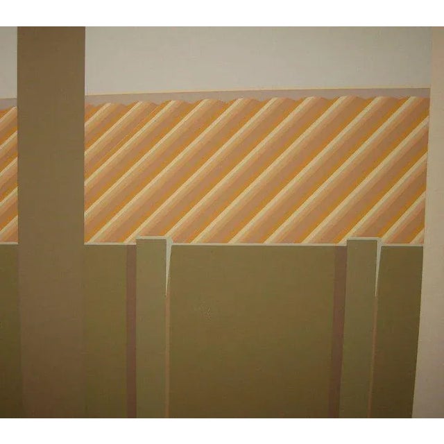 Printmaking Materials 10am Elevated Entrance Upper Broadway Nyc New York City Subway Silkscreen by Saul Chase For Sale - Image 7 of 10