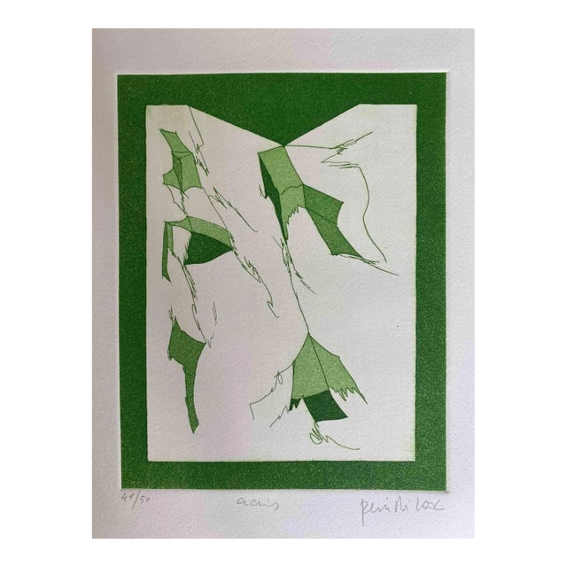 Achille Perilli, Mottetti, Etching, 2002 For Sale