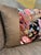 Tropical Mocha Velvet Cushion Cover For Sale - Image 11 of 16